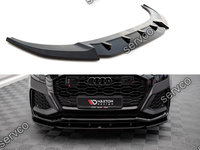 Prelungire splitter bara fata Audi RSQ8 Mk1 2019- v2 - Maxton Design