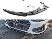 Prelungire splitter bara fata Audi S5 A5 S-Line F5 Facelift 2019- v14 - Maxton Design