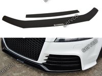 Prelungire splitter bara fata Audi TT Mk2 8J RS 2009-2014 v2 - Maxton Design