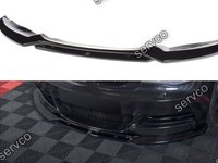 Prelungire splitter bara fata Bmw Seria 1 E81 E87 M-Pachet Facelift 2008-2012 v3 - Maxton Design