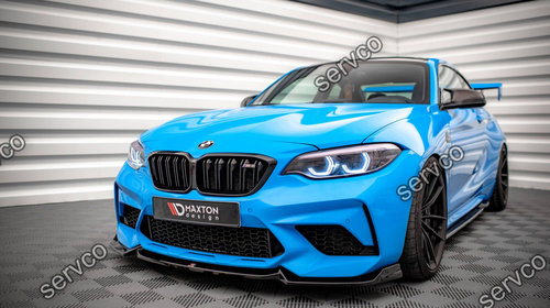 Prelungire splitter bara fata Bmw Seria M2 Competition F87 2018-2020 v6 - Maxton Design