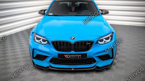 Prelungire splitter bara fata Bmw Seria M2 Competition F87 2018-2020 v5 - Maxton Design