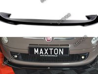 Prelungire splitter bara fata Fiat 500 Hatchback 2007-2014 v3 - Maxton Design