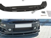 Prelungire splitter bara fata Fiat Grande Punto Evo Abarth 2010-2014 v5 - Maxton Design