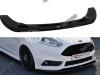 Prelungire splitter bara fata Ford Fiesta Mk7 ST Facelift 2013-2016 v14 - Maxton Design