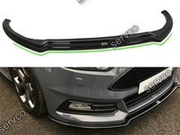 Prelungire splitter bara fata Ford Focus 3 ST Facelift 2015-2018 v16 - Maxton Design