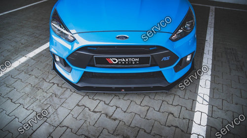 Prelungire splitter bara fata Ford Focus RS Mk3 2015-2018 v48 - Maxton Design