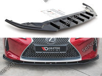 Prelungire splitter bara fata Lexus LC 500 2017- v1 - Maxton Design