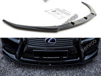 Prelungire splitter bara fata Lexus LS Mk4 Facelift 2012-2017 v1 - Maxton Design