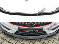 Prelungire splitter bara fata Mercedes A Class W176 A45 AMG 2013-2015 v4 - Maxton Design