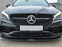 Prelungire splitter bara fata Mercedes CLA A45 Amg C117 Facelift 2017- v3 - Maxton Design