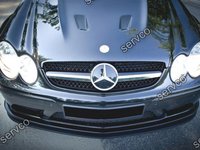 Prelungire splitter bara fata Mercedes CLK W209 2003-2009 v2 - Maxton Design