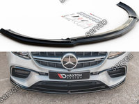 Prelungire splitter bara fata Mercedes E Class W213 S123 E63 Amg Estate Sedan 2017- v5 - Maxton Design