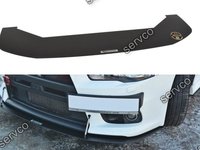 Prelungire splitter bara fata Mitsubishi Lancer EVO X 2007-2015 v2 - Maxton Design