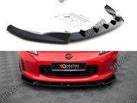 Prelungire splitter bara fata Nissan 370Z Facelift 2012-2020 v4 - Maxton Design