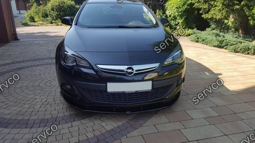 Prelungire splitter bara fata Opel Astra J GTC 2009-2015 v1 - Maxton Design