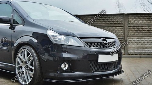Prelungire splitter bara fata Opel Zafira B OPC VXR 2005-2010 v2 - Maxton Design