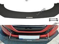 Prelungire splitter bara fata Peugeot RCZ Facelift 2012-2015 v3 - Maxton Design