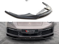 Prelungire splitter bara fata Porsche 911 Carrera 4S 992 2019- v1 - Maxton Design