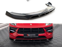 Prelungire splitter bara fata Porsche Macan Mk1 Facelift 2018-2021 v2 - Maxton Design