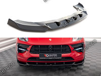 Prelungire splitter bara fata Porsche Macan Mk1 Facelift 2018-2021 v1 - Maxton Design