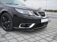 Prelungire splitter bara fata Saab 9-3 Aero Mk2 Facelift 2007-2012 v3 - Maxton Design