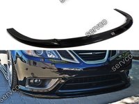 Prelungire splitter bara fata Saab 9-3 Turbo X 2007-2011 v1 - Maxton Design