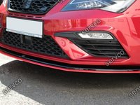 Prelungire splitter bara fata Seat Leon 5F Mk3 Cupra FR Facelift 2017-2020 v5 - Maxton Design