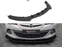 Prelungire splitter bara fata si flapsuri Opel Astra J GTC OPC-Line 2011-2018 v9 - Maxton Design