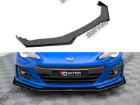 Prelungire splitter bara fata si flapsuri Subaru BRZ Mk1 Facelift 2017-2020 v10 - Maxton Design