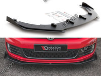 Prelungire splitter bara fata si flapsuri Volkswagen Golf GTI Mk6 2008-2012 v11 - Maxton Design