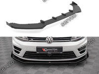 Prelungire splitter bara fata si flapsuri Volkswagen Golf 7 R 2013-2016 v27 - Maxton Design