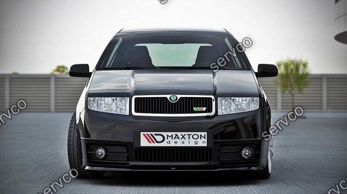 Prelungire splitter bara fata Skoda Fabia Mk1 RS 2003-2007 v5 - Maxton Design