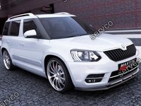 Prelungire splitter bara fata Skoda Yeti Facelift 2013-2017 v2 - Maxton Design