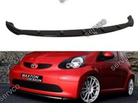 Prelungire splitter bara fata Toyota Aygo Mk1 2005-2009 v1 - Maxton Design