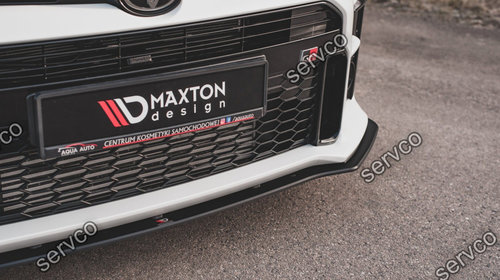 Prelungire splitter bara fata Toyota GR Yaris Mk4 2020- v5 - Maxton Design