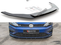 Prelungire splitter bara fata Volkswagen Golf 7 R Facelift 2017-2020 v16 - Maxton Design