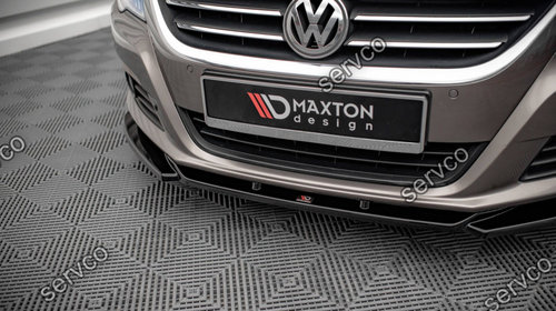 Prelungire splitter bara fata Volkswagen Passat CC 2008-2012 v6 - Maxton Design