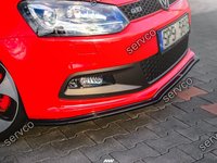 Prelungire splitter bara fata Volkswagen Polo Mk5 GTI 6R 2009-2014 v7 - Maxton Design