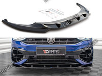 Prelungire splitter bara fata Volkswagen Tiguan R R-Line Mk2 Facelift 2020- v4 - Maxton Design