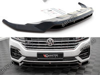 Prelungire splitter bara fata Volkswagen Touareg R-Line Mk3 2018- v1 - Maxton Design