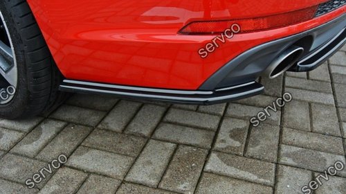 Prelungire splitter bara spate Audi A4 B9 Avant S-Line 2015-2019 v1 - Maxton Design