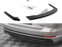 Prelungire splitter bara spate Audi A4 S-Line B9 2015-2019 v8 - Maxton Design