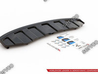 Prelungire splitter bara spate Audi A6 C7 S Line Avant 2011-2014 v7 - Maxton Design