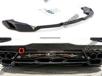 Prelungire splitter bara spate Chevrolet Corvette C8 2020- v1 - Maxton Design