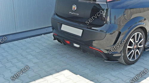 Prelungire splitter bara spate Fiat Grande Punto Evo Abarth 2010-2014 v2 - Maxton Design