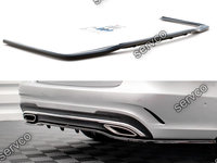 Prelungire splitter bara spate Mercedes E Class W 212 Facelift AMG-Line Sedan 2012-2016 v6 - Maxton Design