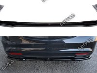 Prelungire splitter bara spate Mercedes S Class W222 Amg-Line 2013-2017 v1 - Maxton Design