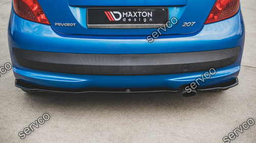 Prelungire splitter bara spate Peugeot 207 Sport 2006-2009 v1 - Maxton Design