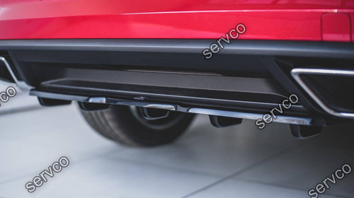 Prelungire splitter bara spate Skoda Kodiaq RS 2019- v6 - Maxton Design